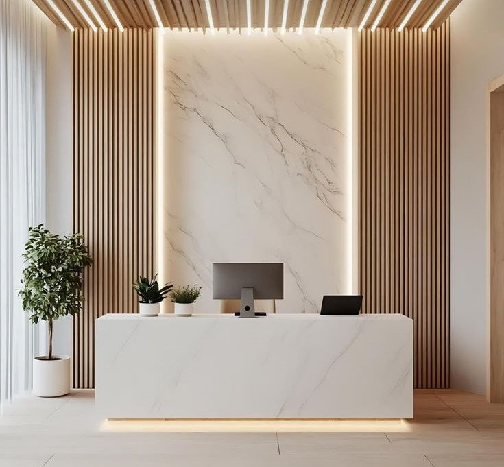 Luxury Reception Area