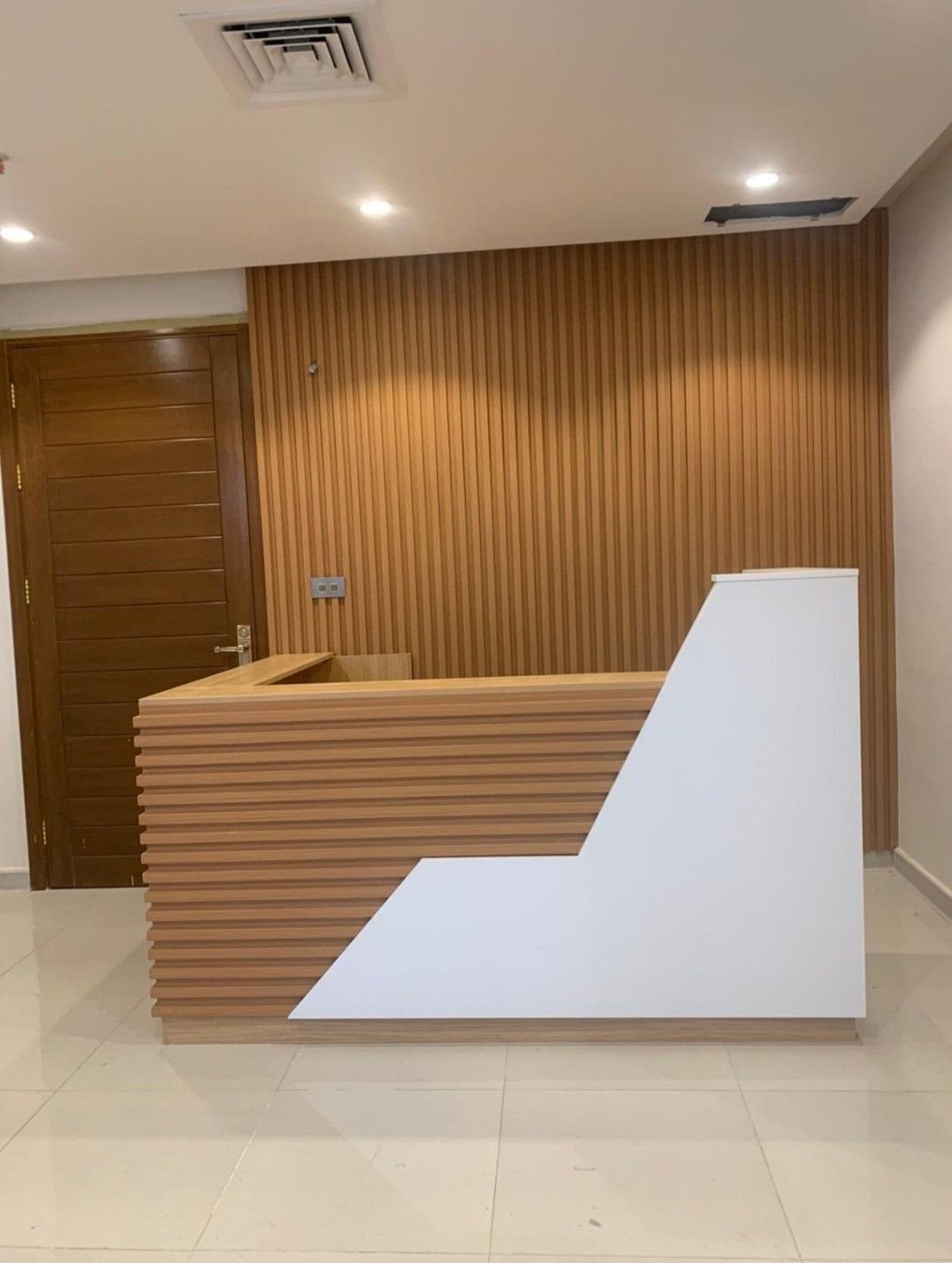 Futuristic Reception Design