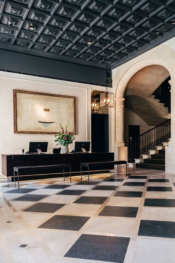 Elegant Boutique Lobby
