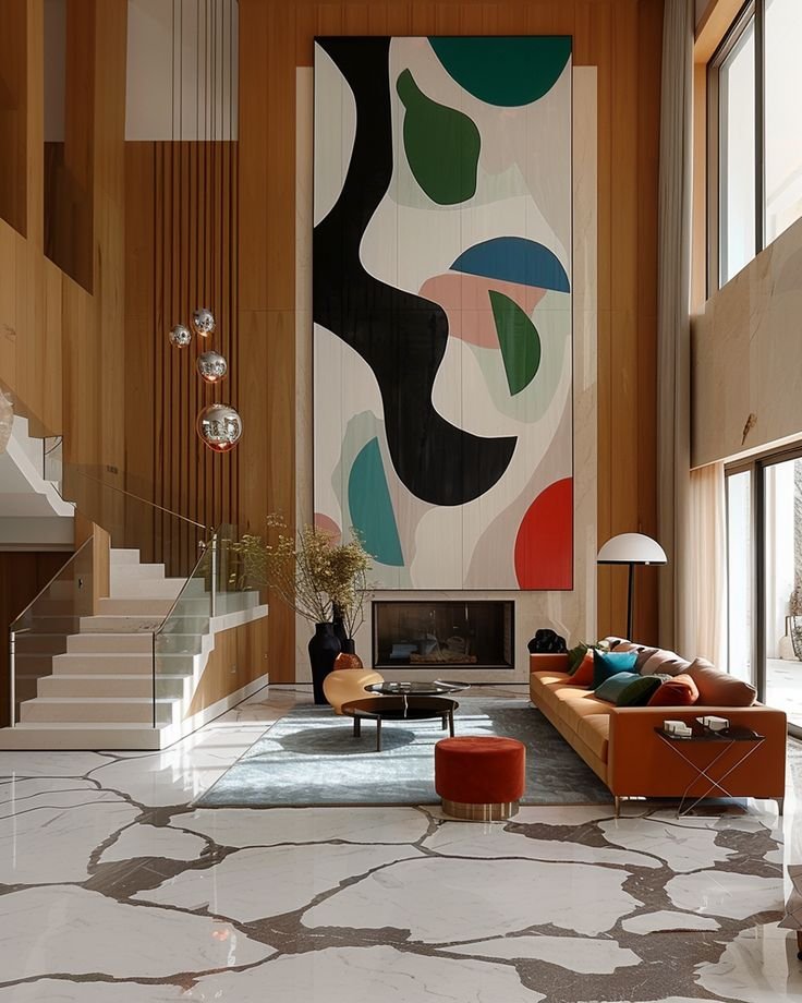 Contemporary Art Lobby