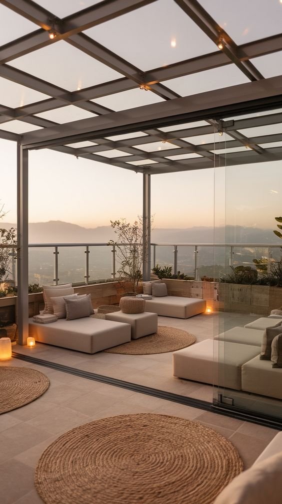 Rooftop Lounge Design