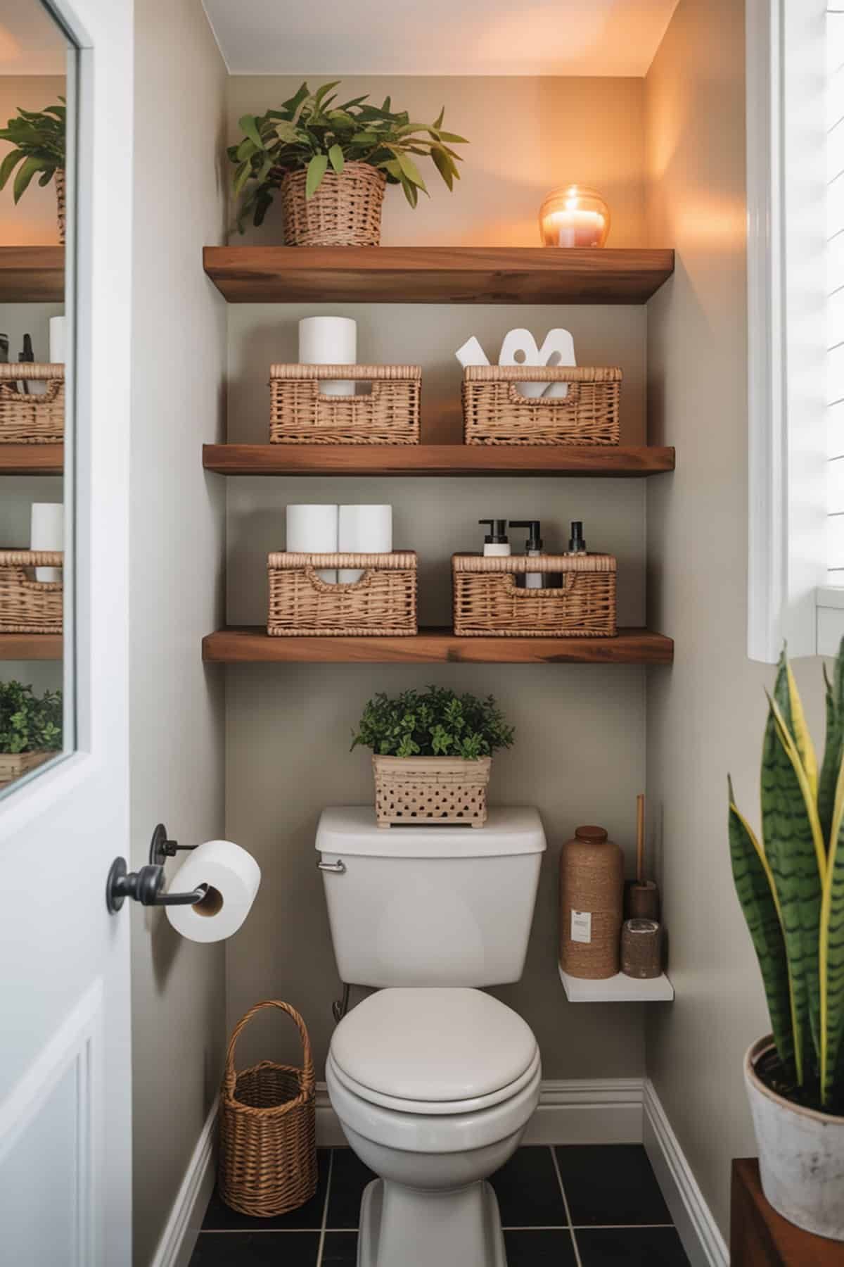 Compact Apartment Bathroom