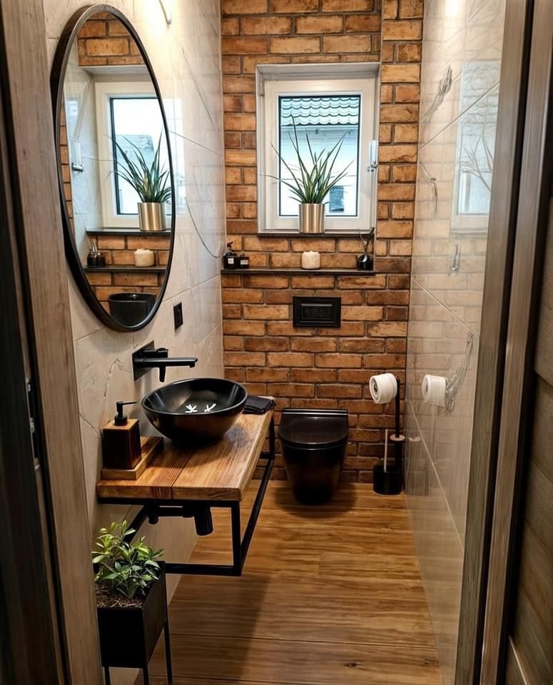 Industrial Style Bathroom