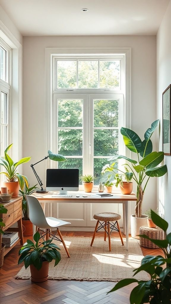Eco-Friendly Workspace