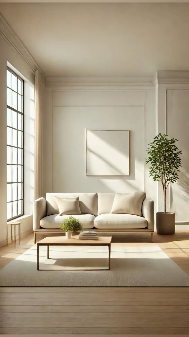 Modern Minimalist Living Room