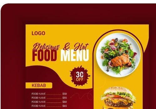 Signature Menu Design