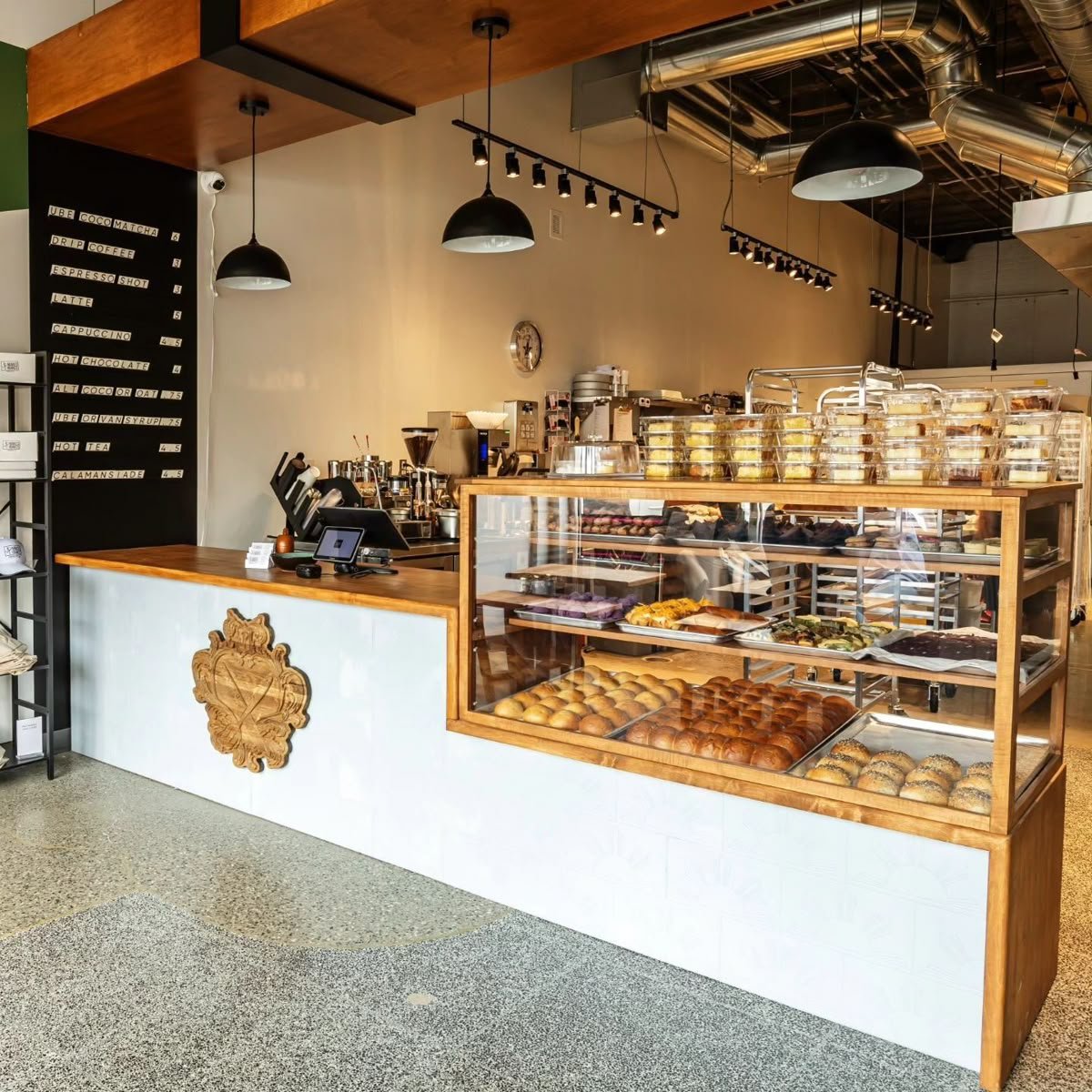 Bakery & Café Kitchen Interior