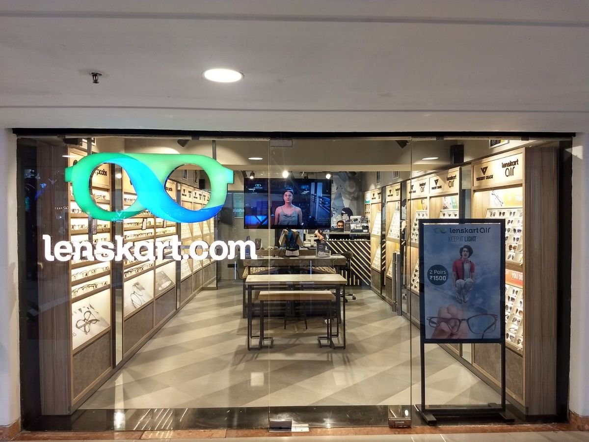 Minimal Glass Storefront Branding