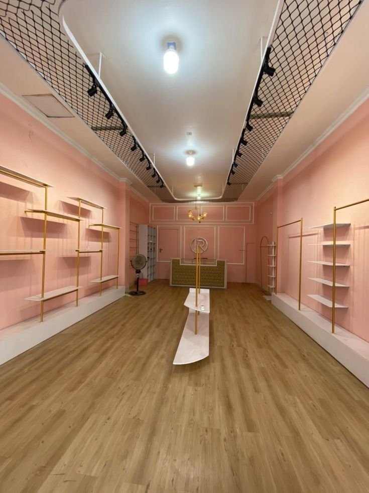 Chic Wall Shelving Arrangement